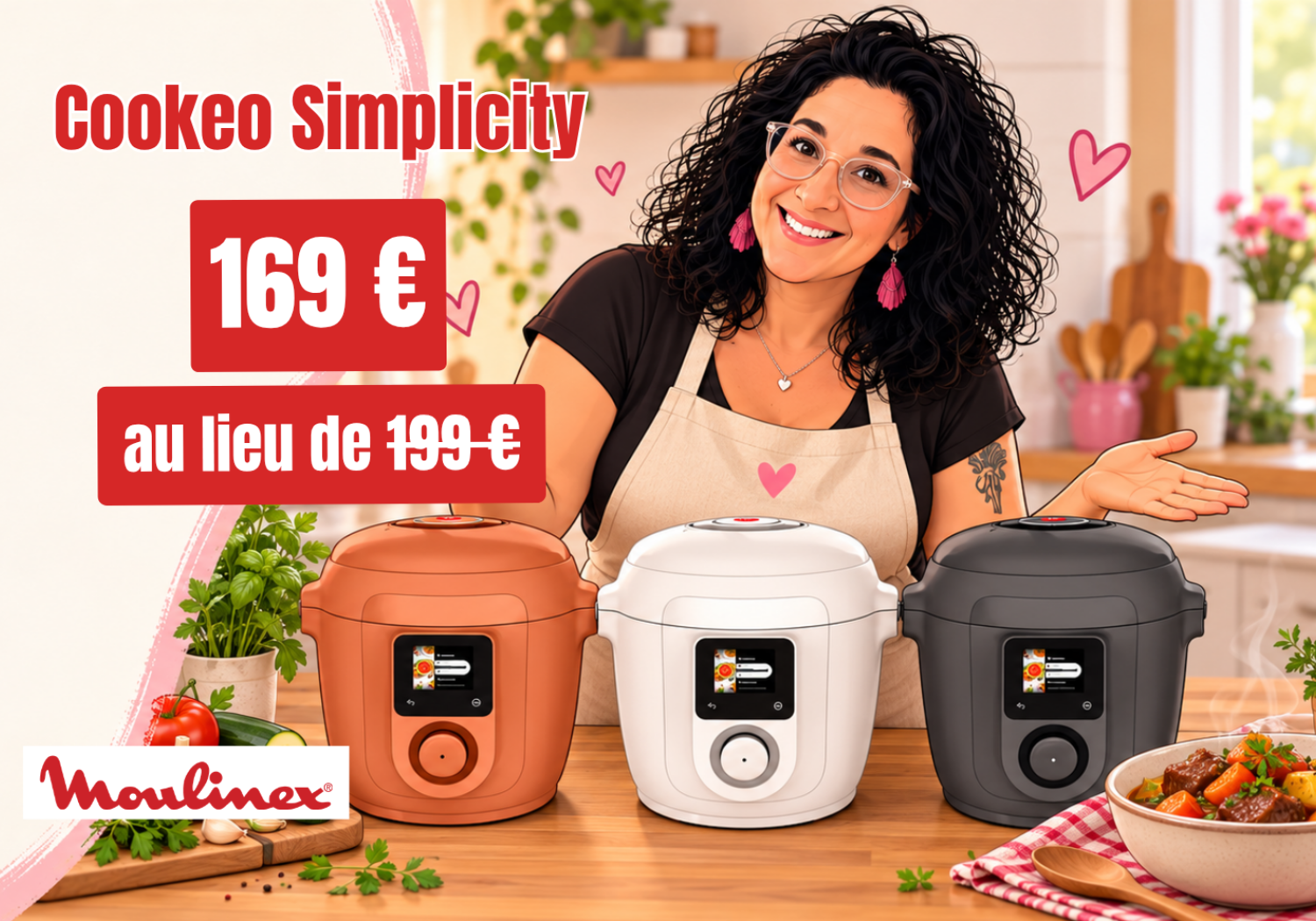 Nouveau Cookeo Simplicity - Code promo
