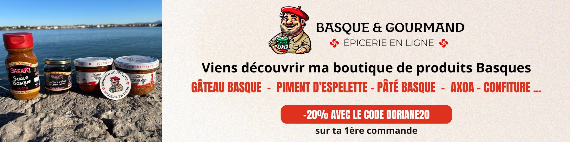 -20% sur votre première commande
