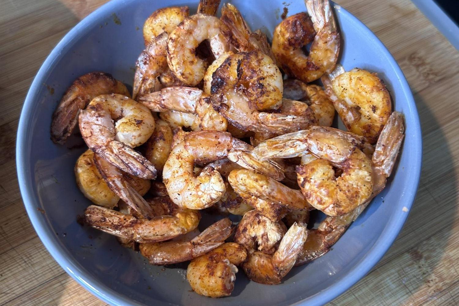 Crevettes Frites au Air Fryer