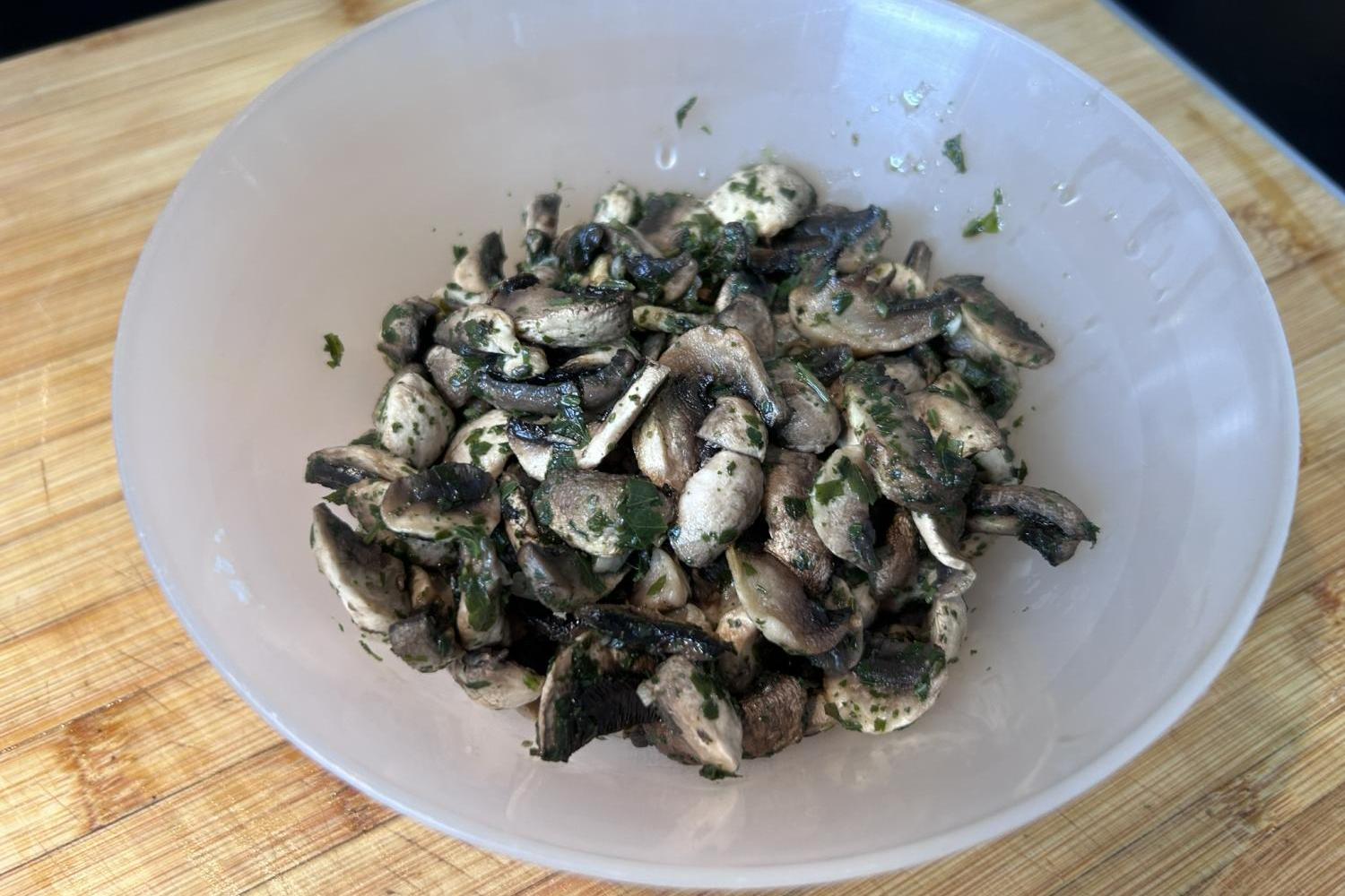 Champignons à la Persillade 