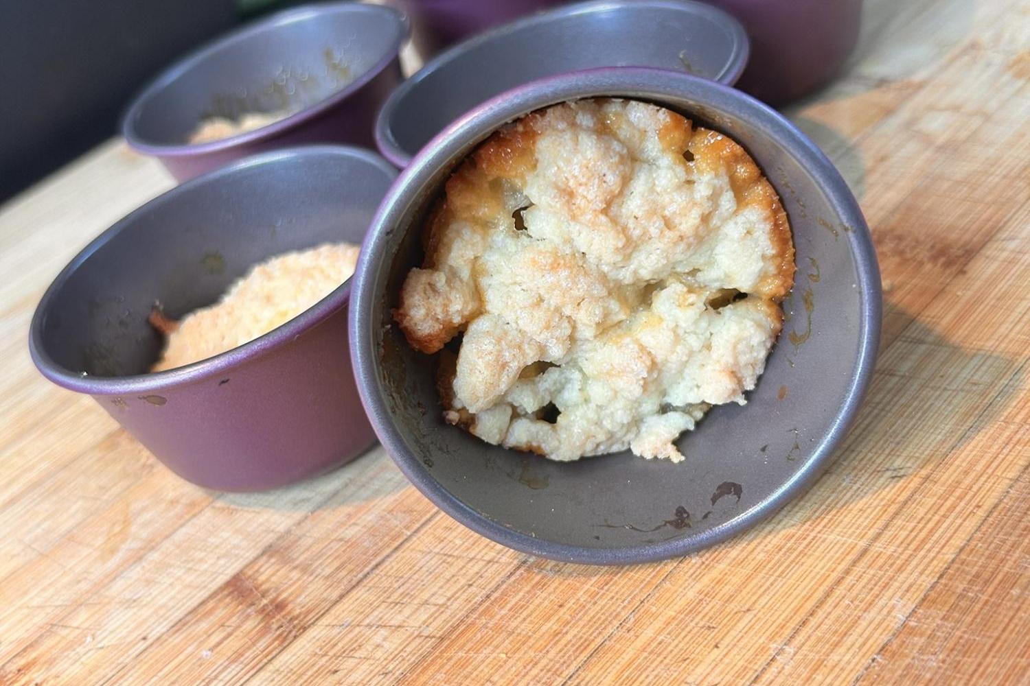 Mini Crumble Pomme-Poire