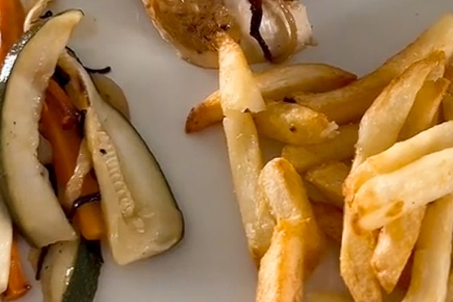 Poulet et ses légumes