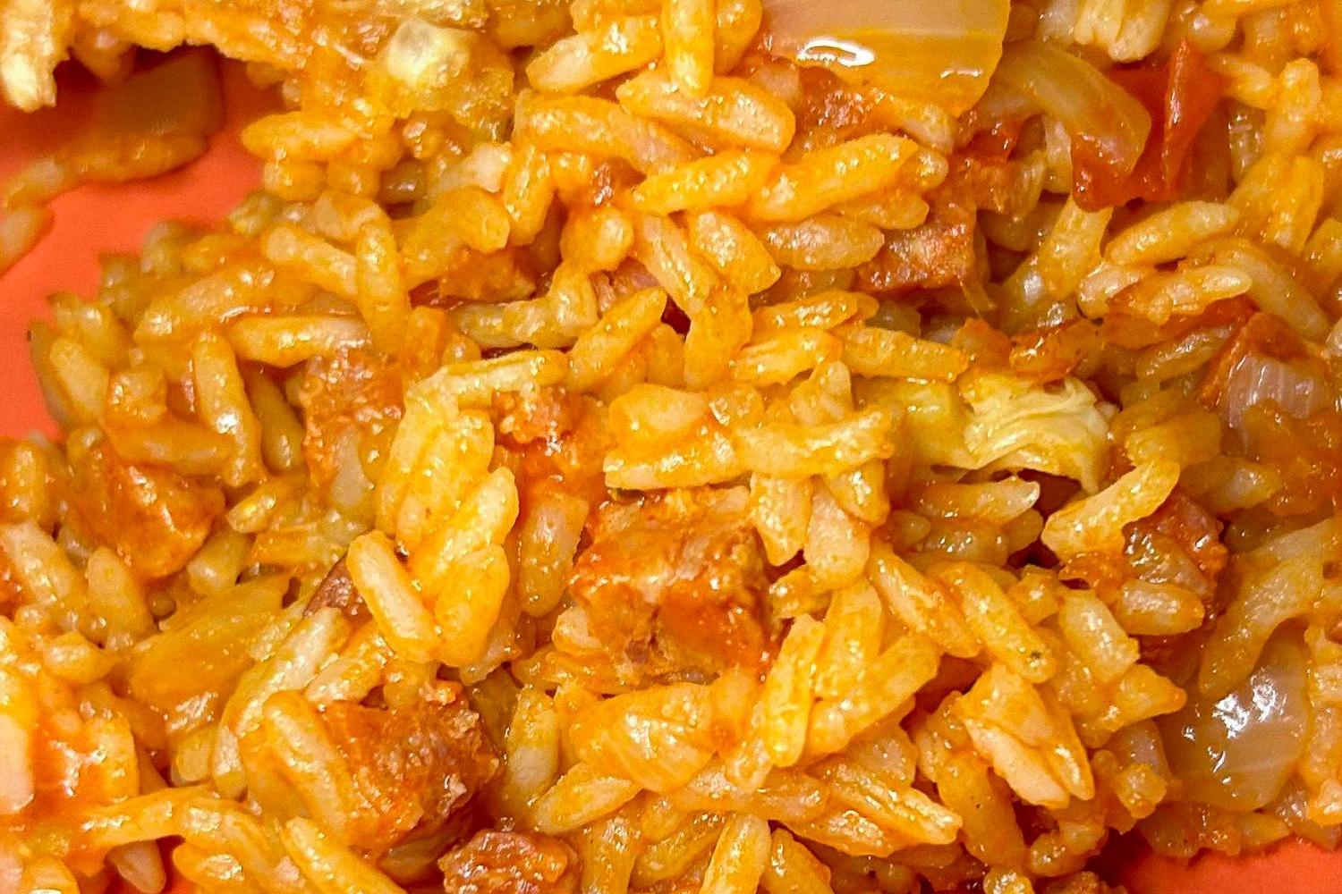 Riz Chorizo Gratiné